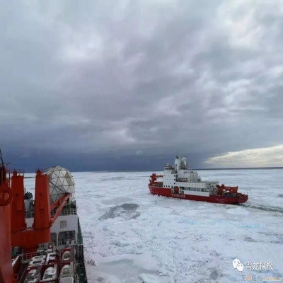 “雪龍2”號提前迎來破冰測試