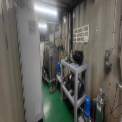 防止不同物料相互污染罐箱需要定期用高壓水槍清洗